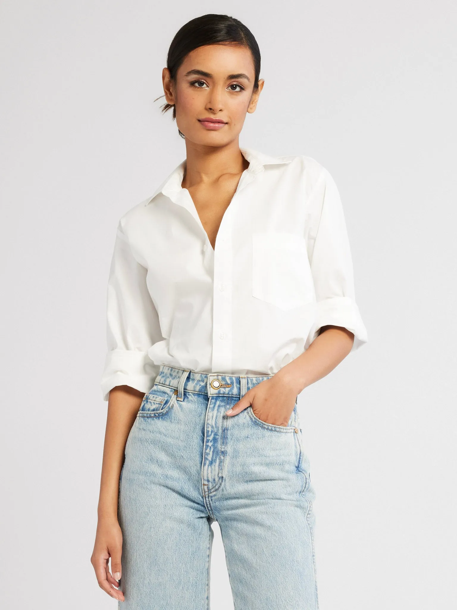 Snag Resistant Surface Sofia Top in White