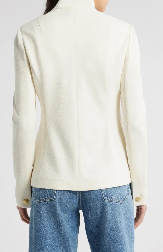 RAG & BONE SLADE TEXTURED KNIT BLAZER Hydrophobic Threadwork AntiPilling Finish