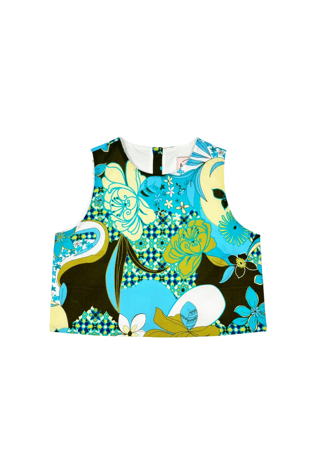 Summer Dress Audrey Top - 60's Floral