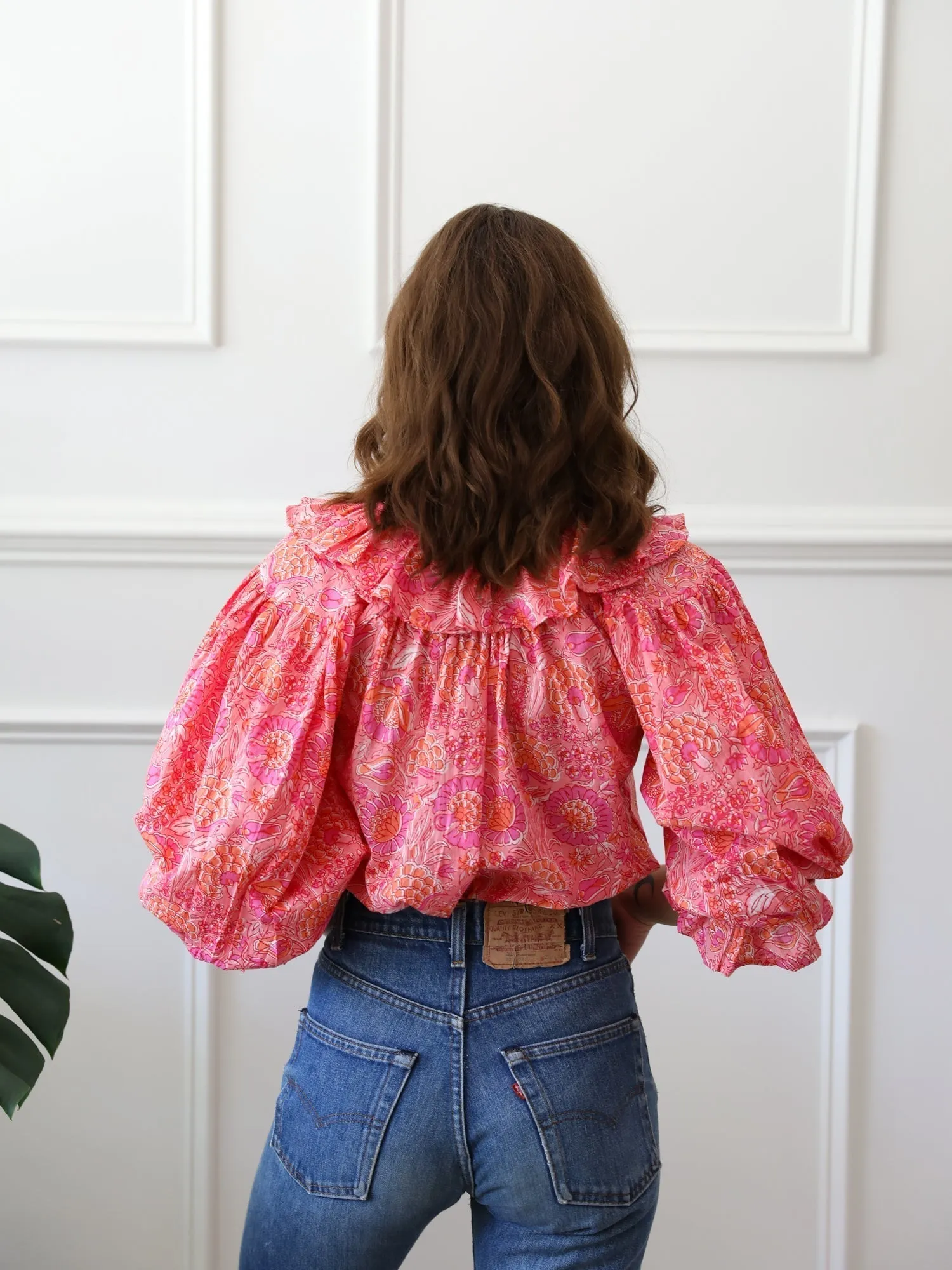 May Top in Pink Carnation FlexibleRibbing