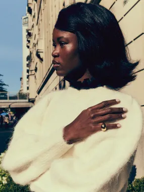 AntiFade Treatment Maya Sweater in White