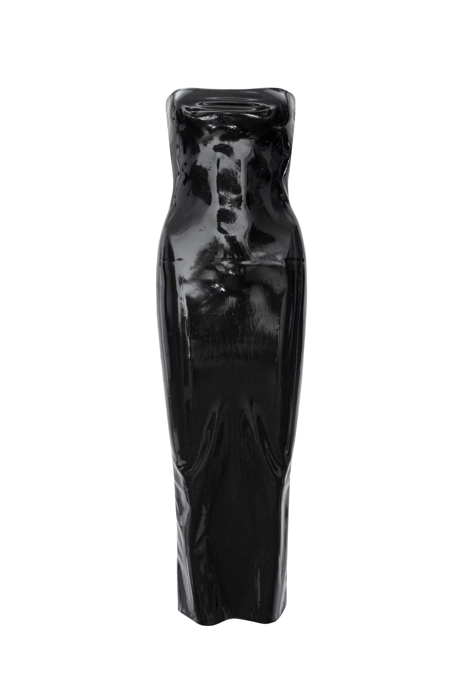 Durable Reinforced Elbow Patches LILA DRESS - BLACK LATEX