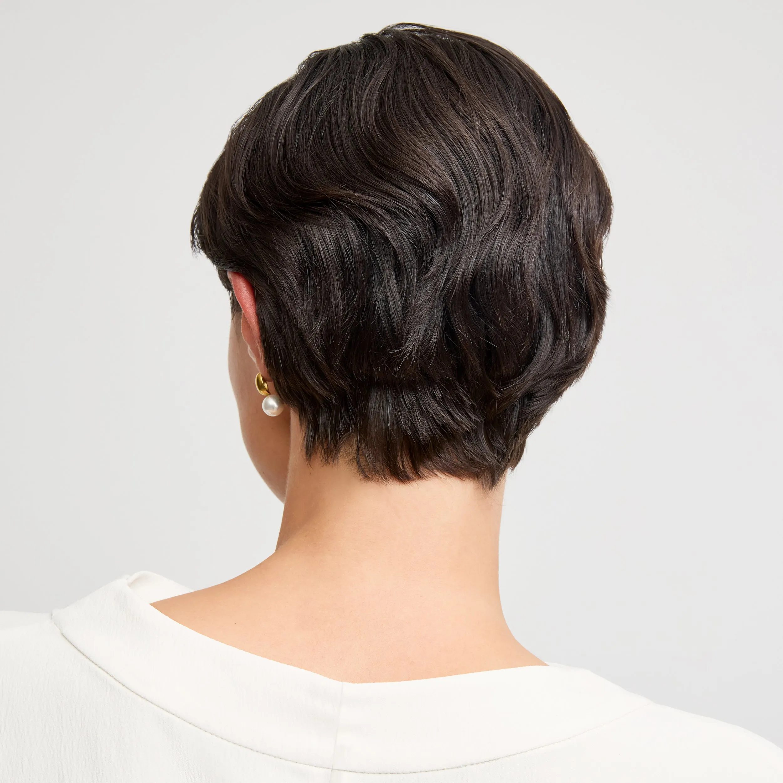 Everyday Jacket Annmarie Drape Top - Eco Soft Wave :: Ivory