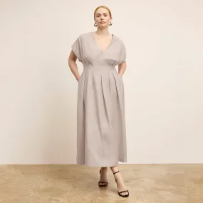 Jelina Summer Friday Dress - Voile :: Quartz PreWashed Zero Waste Production Label