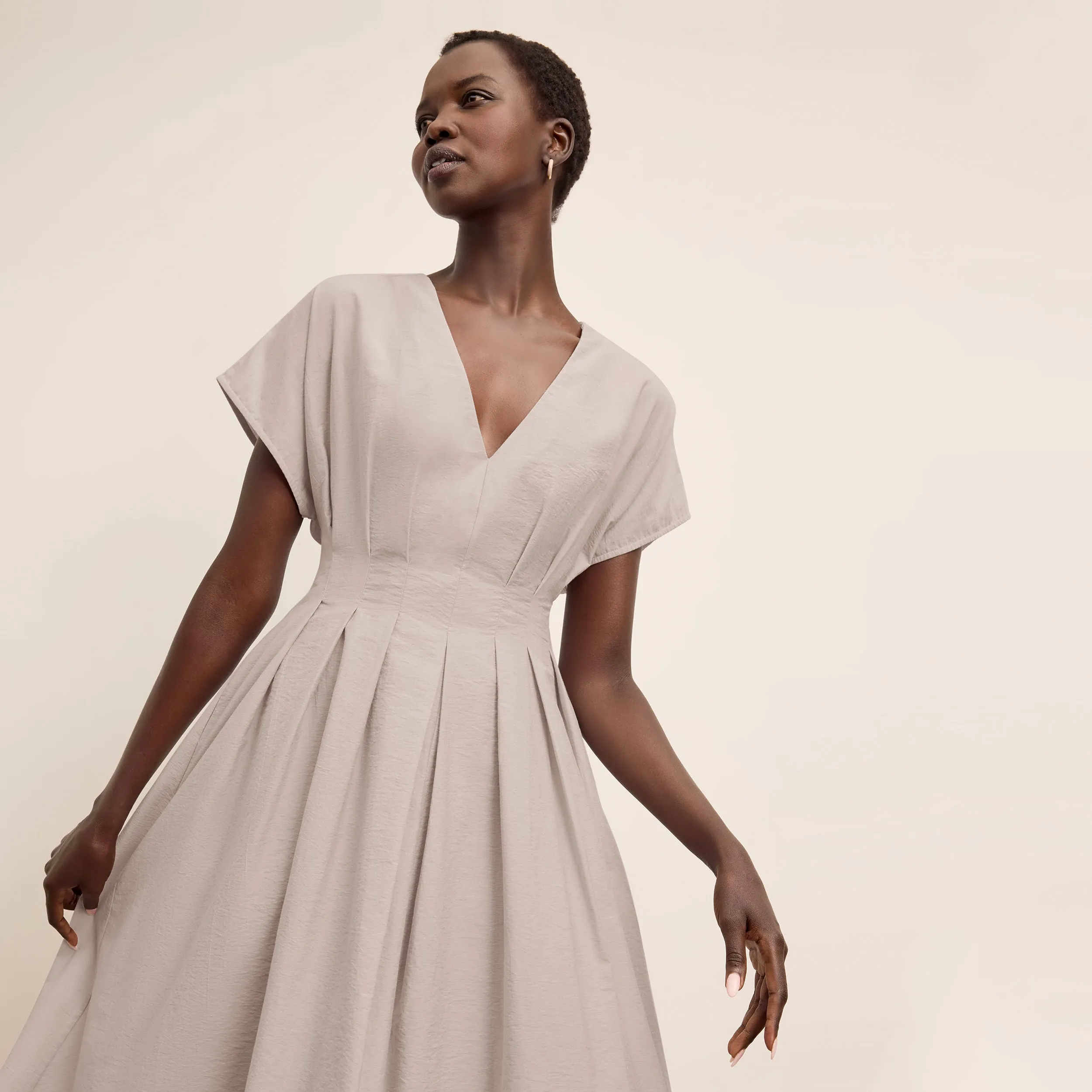 Jelina Summer Friday Dress - Voile :: Quartz QuickDry Performance