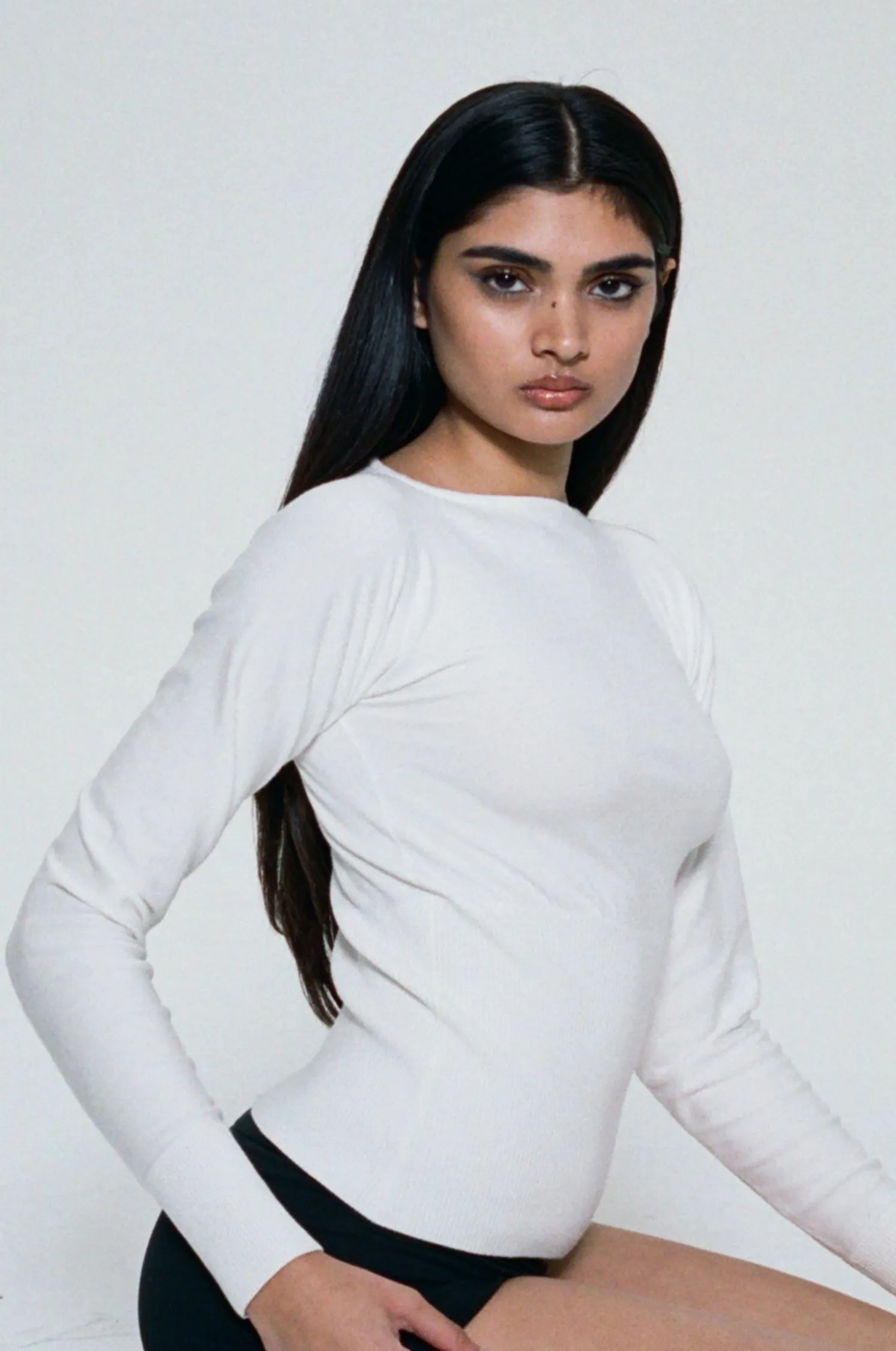 Comfortable Cut ODESSA TOP - WHITE