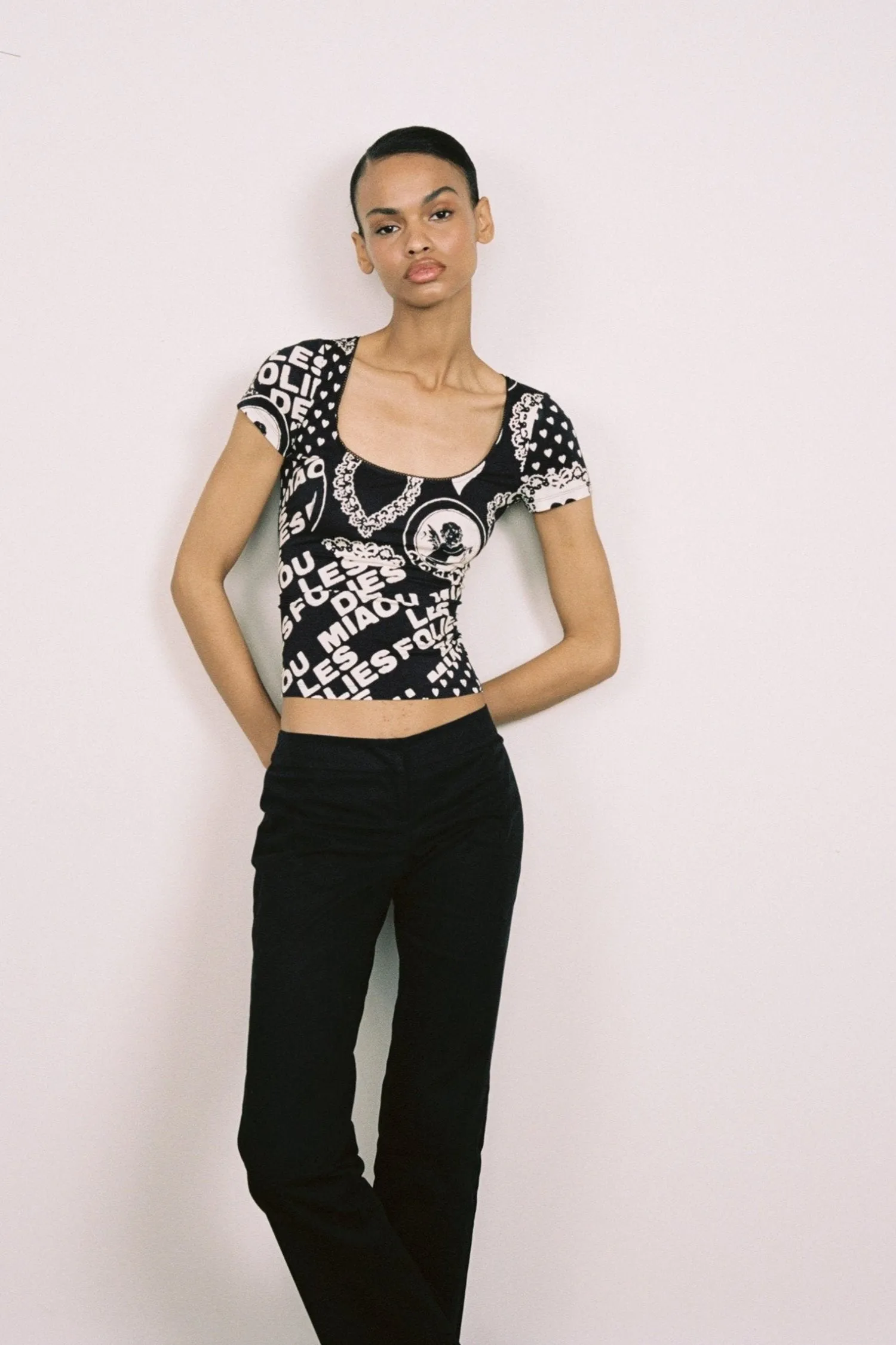 LULU TOP - LES FOLIES Smooth Interior Lining SweatGuard Lining