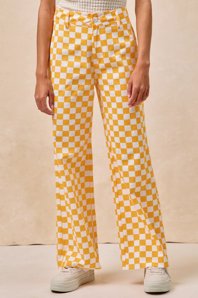 Ergonomic Shoulder Design Urban Hike Style IB1708S-09 | MARDI GRAS THEME PLAID PRINTED PANTS