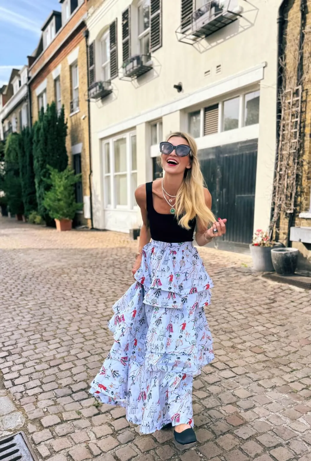 Reinforced Seam Technique Teagan Skirt - May Day