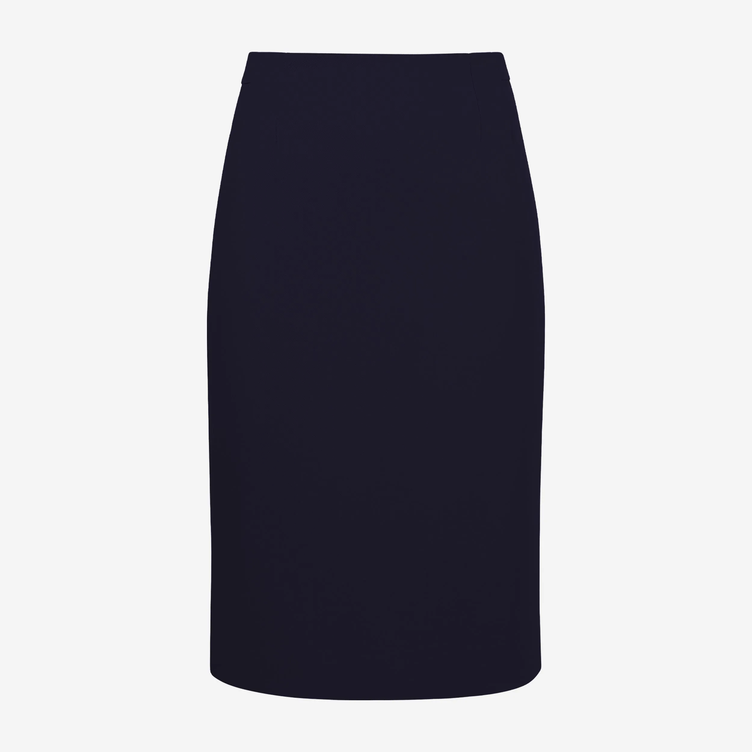 LowMaintenance Cobble Hill Skirt - Washable Wool Twill :: Dark Navy
