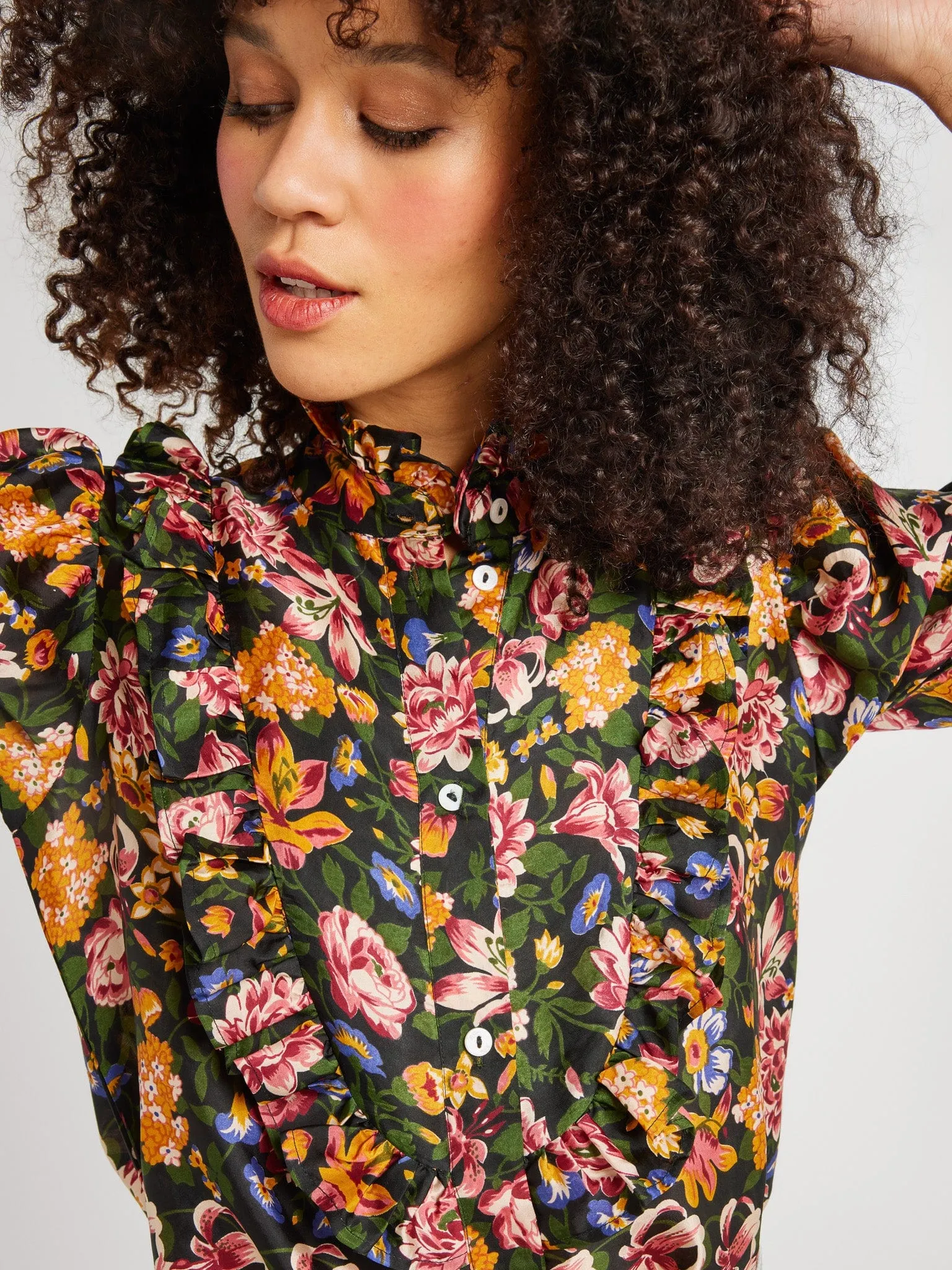 Jolie Top in Secret Garden AntiOdorTreatment