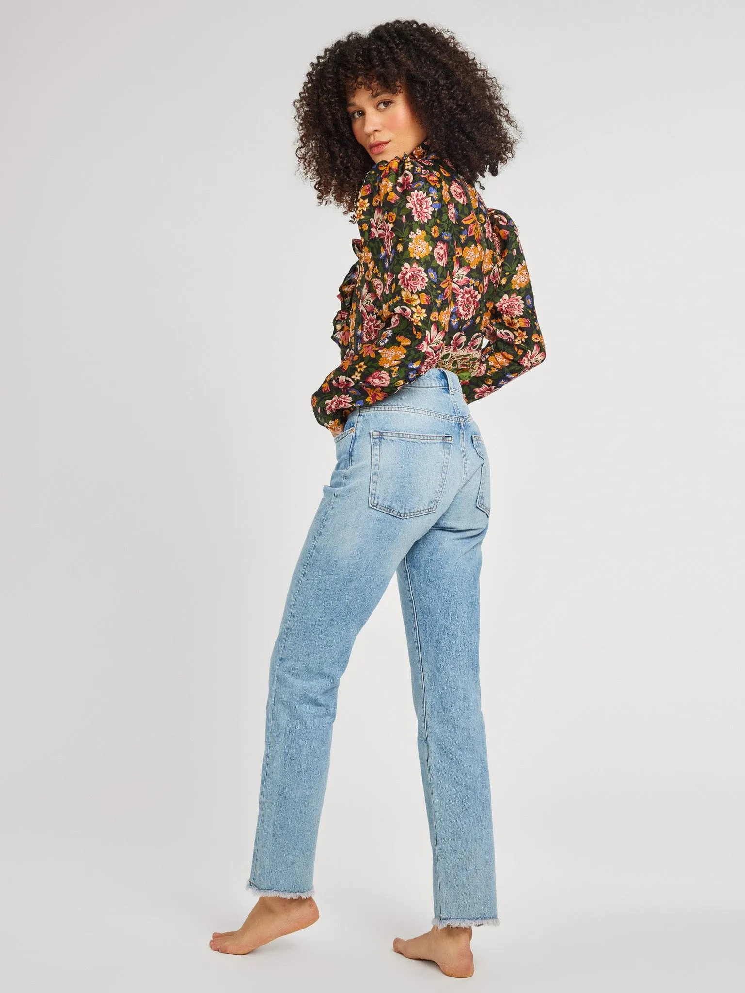 FadeResistant Dye Jolie Top in Secret Garden