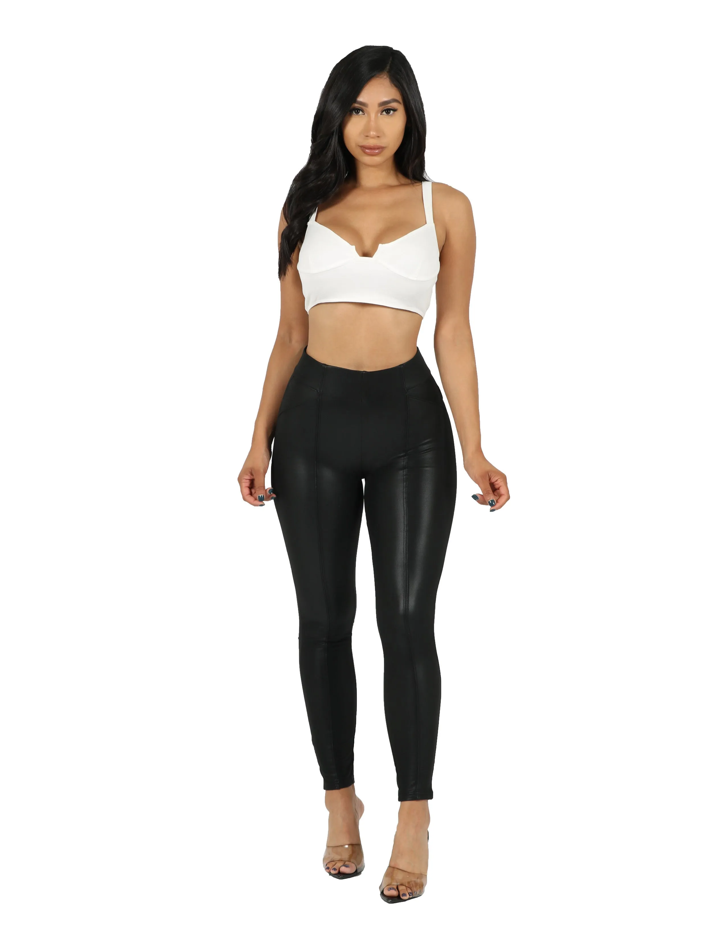 Vegan Seamed Legging Easy Movement
