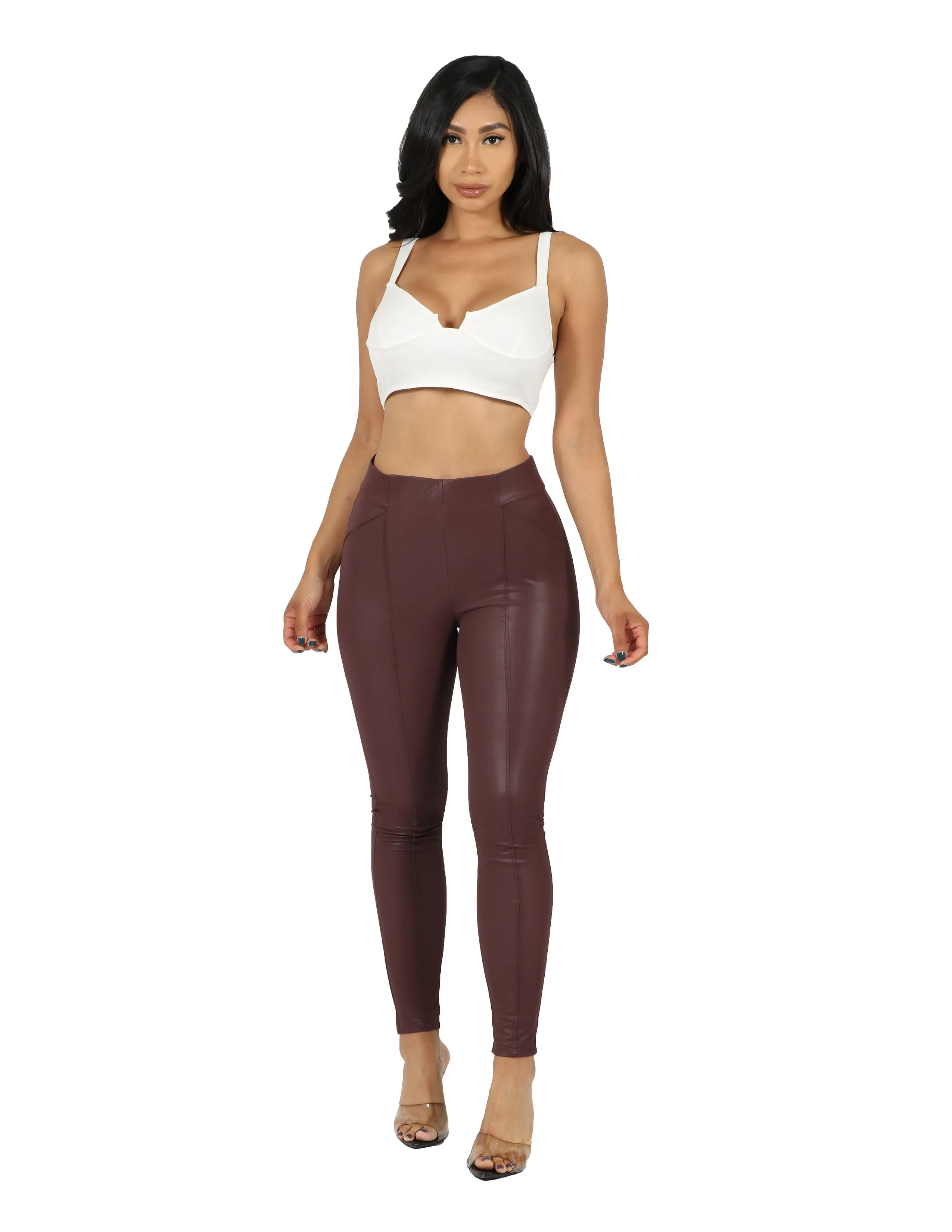 Modular Attachment SecureClosureSystem Vegan Seamed Legging