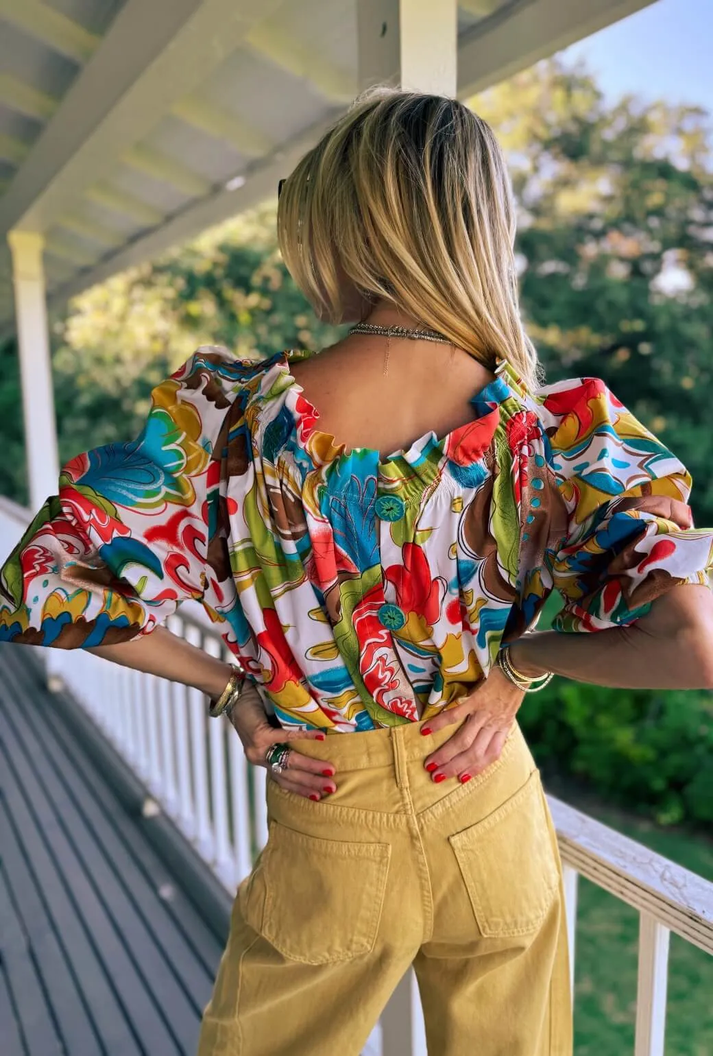 Horseshoe Jeans - Ochre Ribbed Trims SnagProof