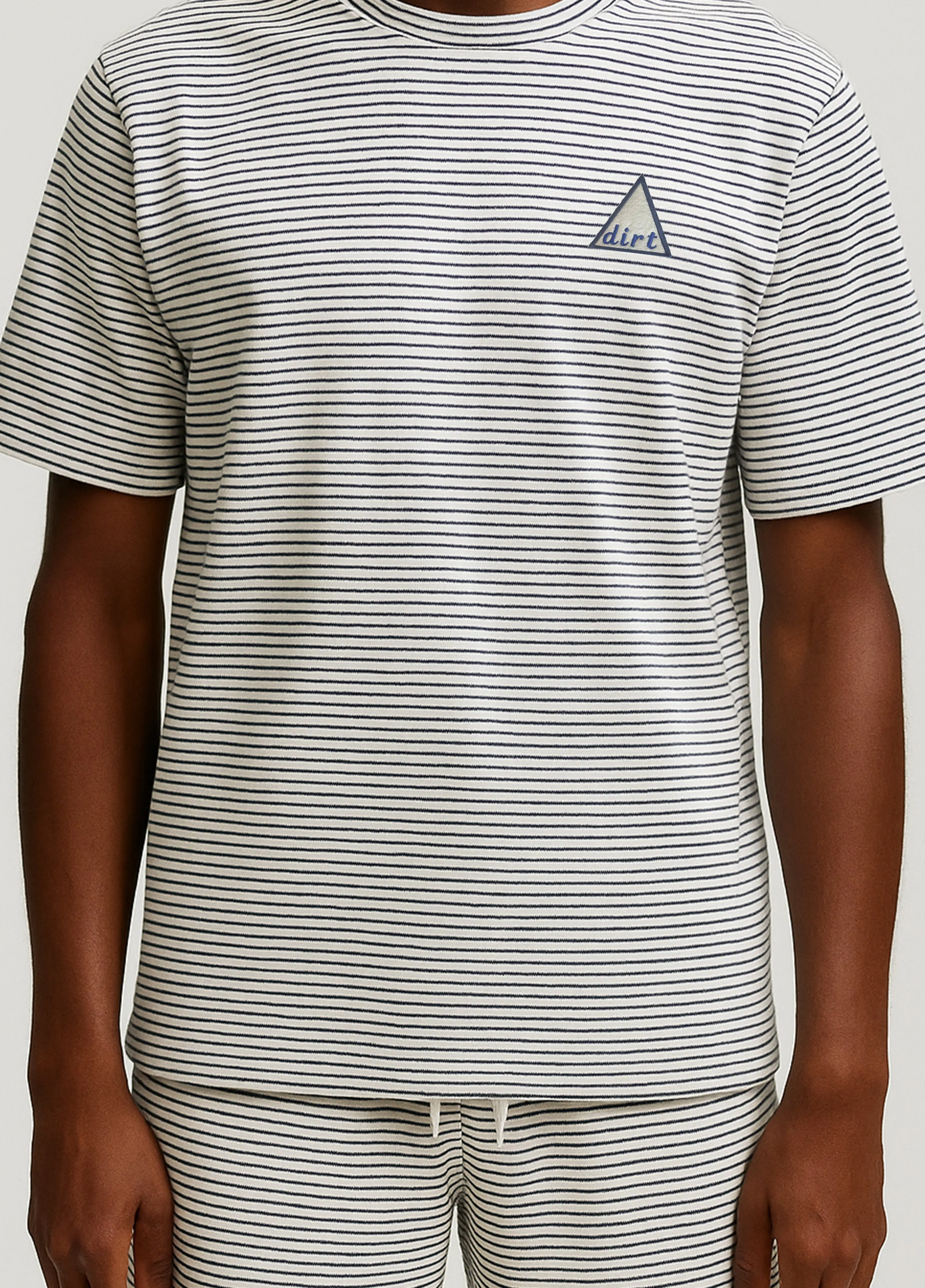 DRT Vacay Delta T-shirt Durable Stitch Pattern ElasticEdgeBinding