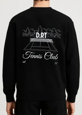 Ergonomic Armhole Cut Tennis Club Sweatshirt