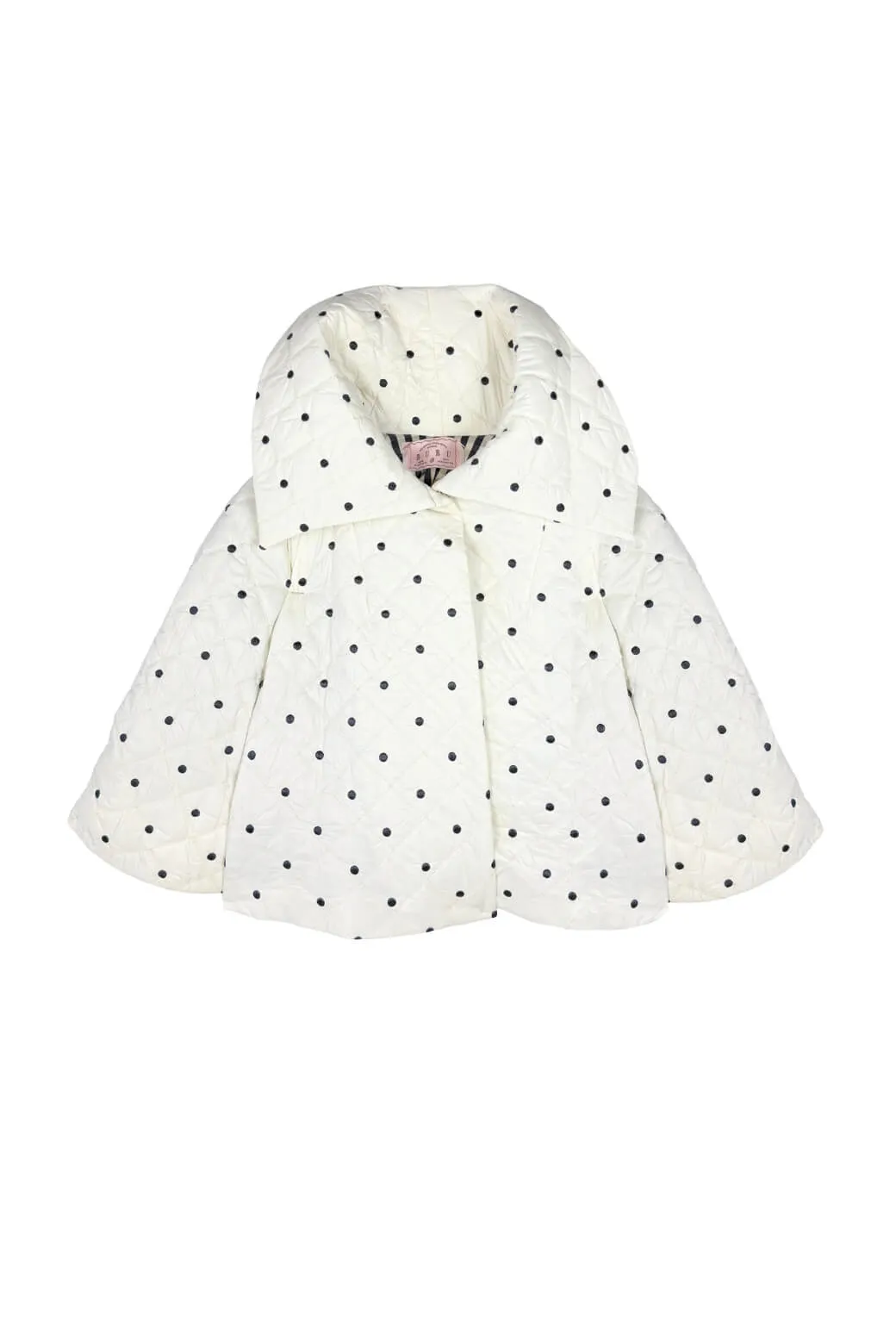 The Apr??s Car Coat - Ivory Puffer Anti Pilling Texture Hydrophobic Treatment