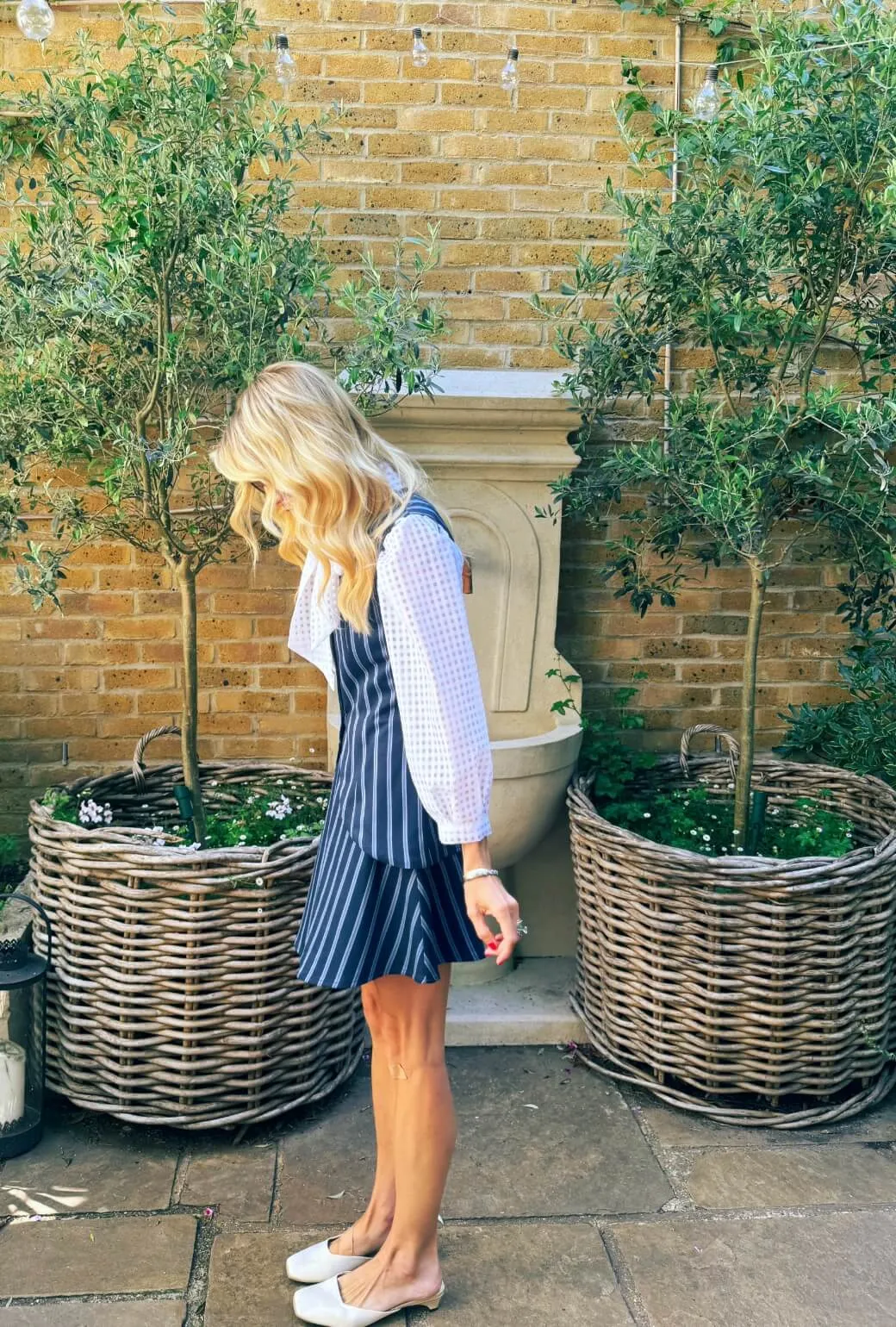 SoftTouchFinish Anti Pilling Fabric The Laura Mini - Dewberry Stripe