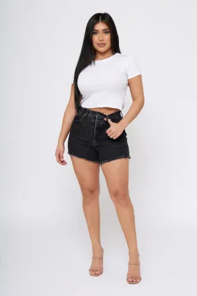 The Pinch Cut-Off Shorts Basic Stretch Hygienic Inner Layer