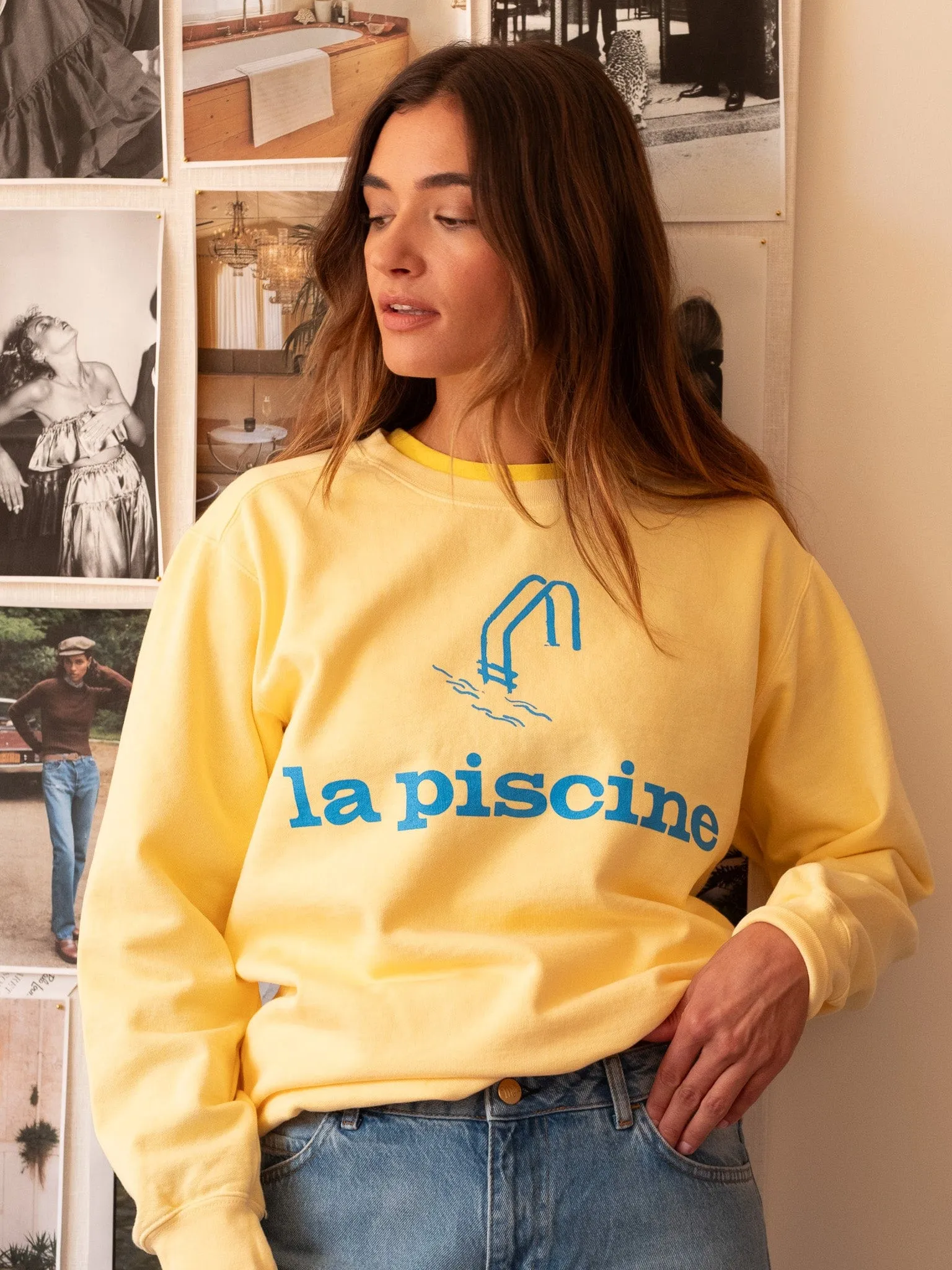 Cozy Wear MILLE MOVIE CLUB La Piscine Sweatshirt
