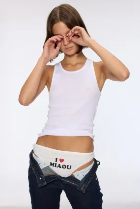 FlexibleCuffs ResilientStretch THONG - WHITE