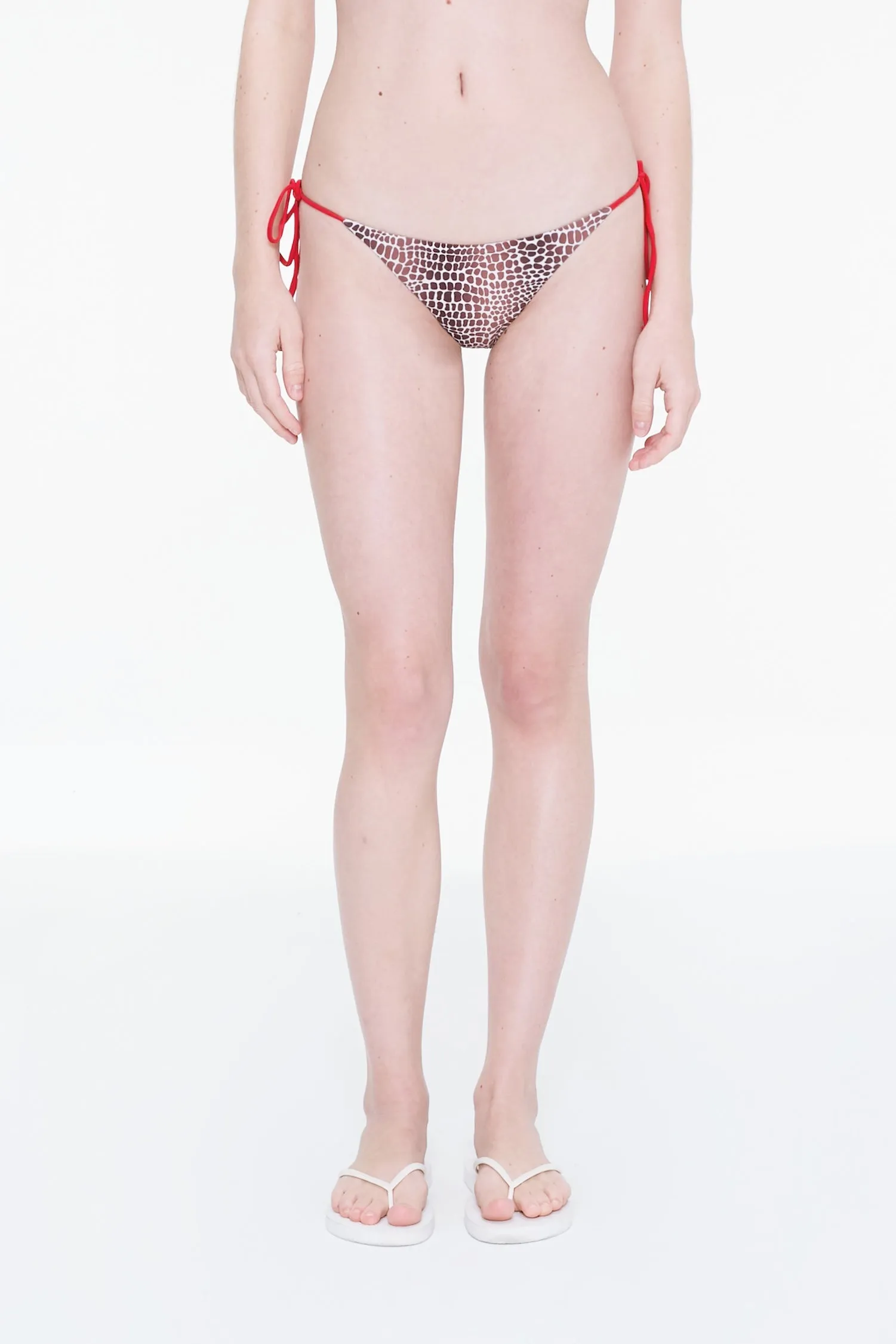 KAUAI BIKINI BOTTOM - LIZARD High Neckline Structure