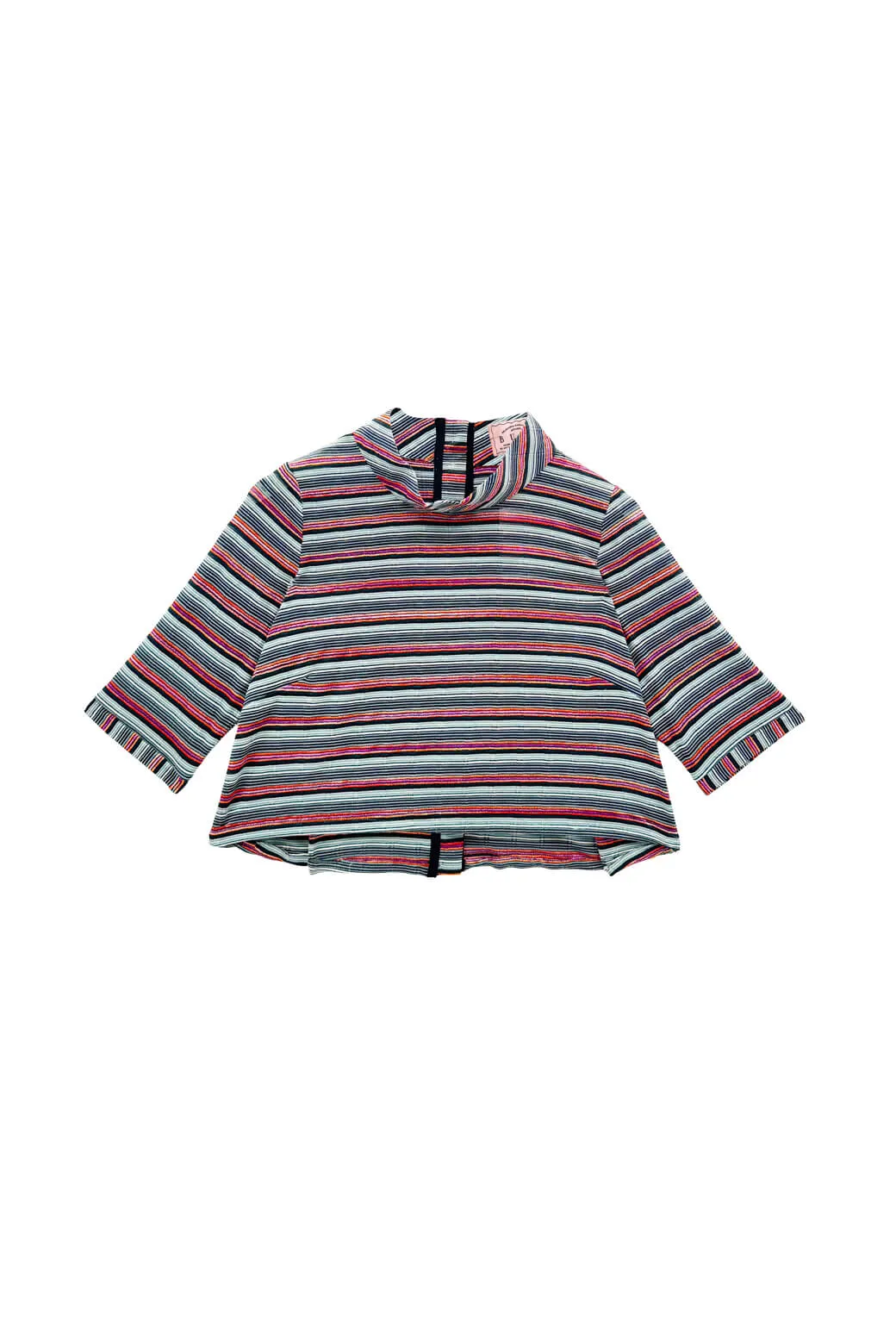 Twiggy Top - 70's Stripe BreathableMeshPanel