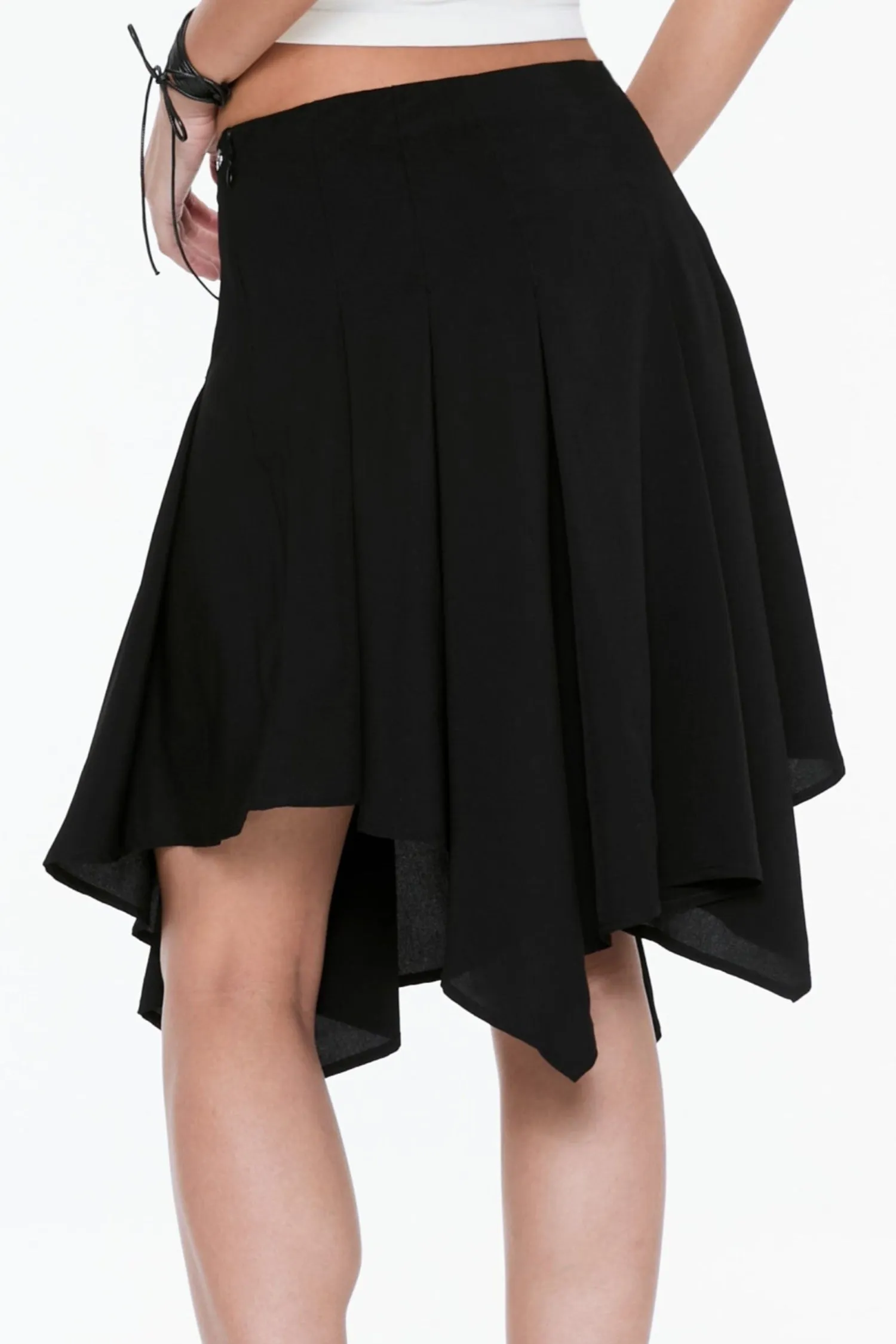 TY SKIRT - BLACK Move Freely elastic waistband