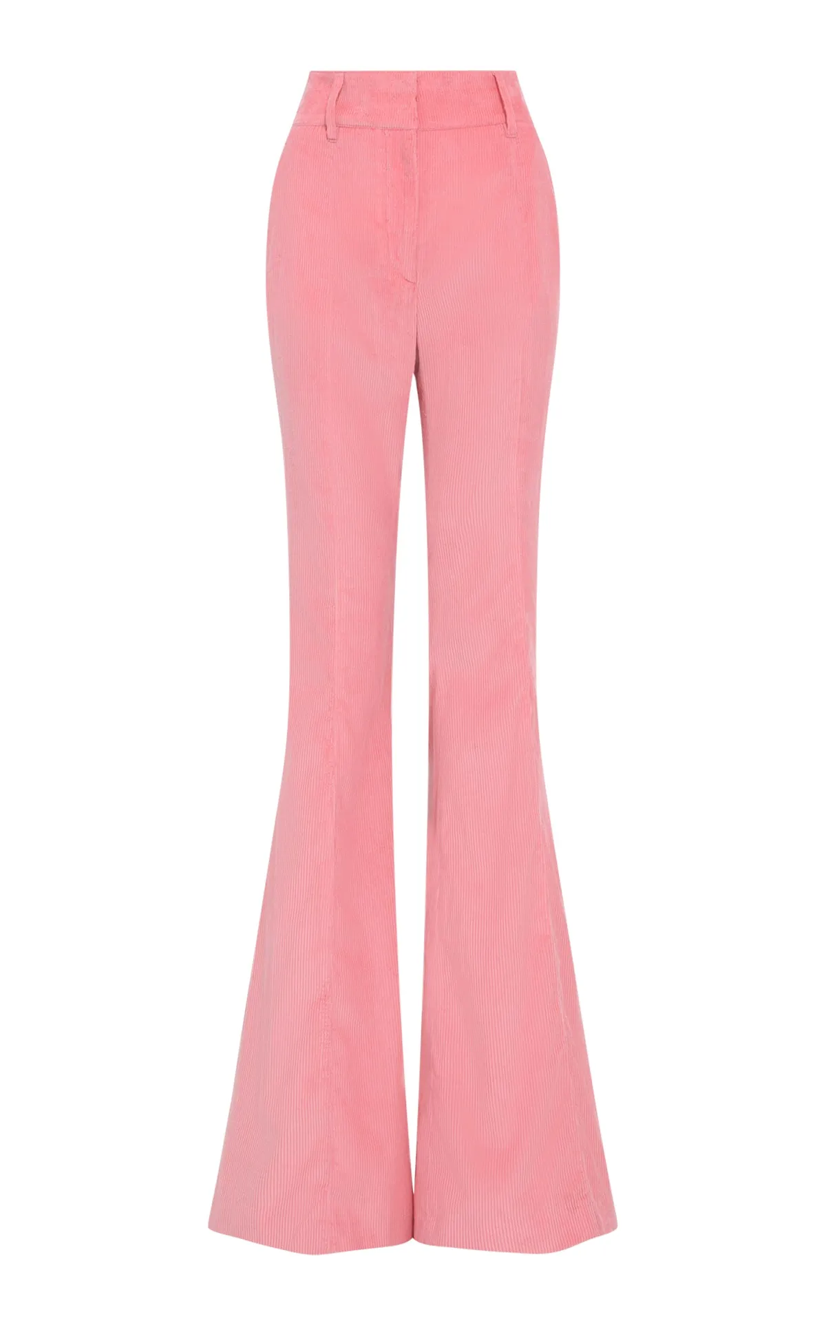 Ianthe Flare Pant in Rosa Sea Island Cotton Corduroy BiodegradableFabric
