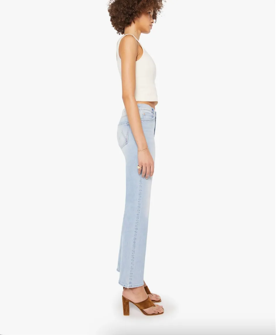 MOTHER DENIM THE KICK IT elastic waistband