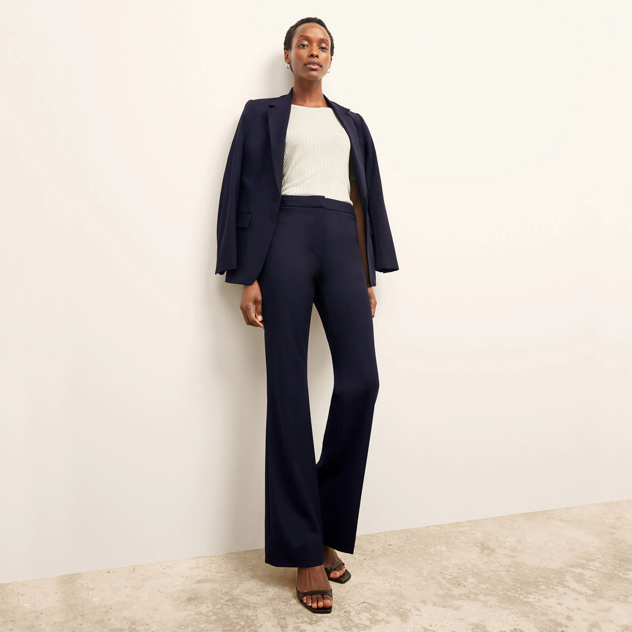 Low Impact Manufacturing Charli Top - Cascade Knit :: Ivory