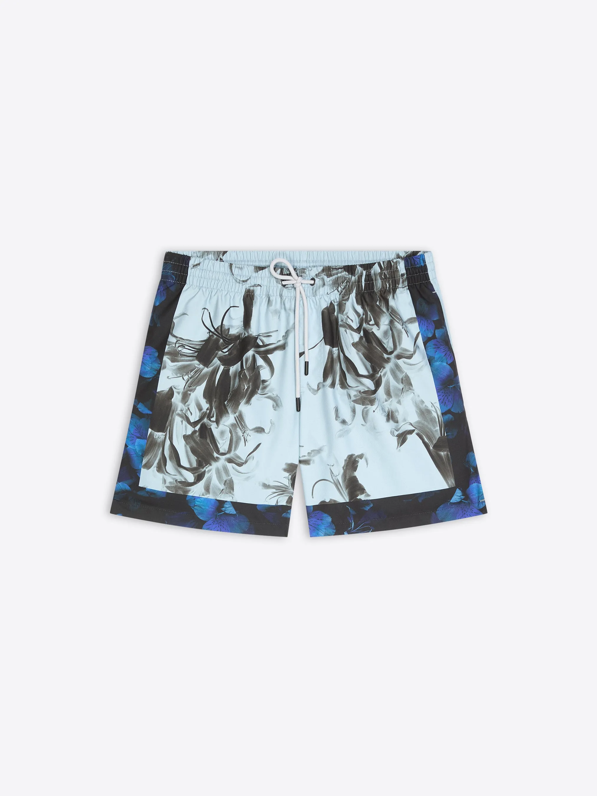 Shape-Retention Printed swim shorts