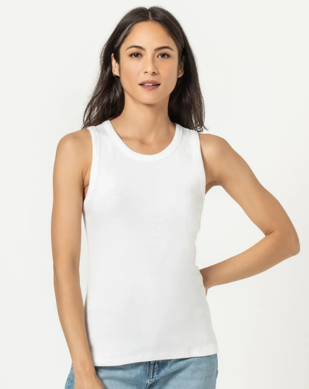 Fitted Blouse LILLA P JEWEL TANK