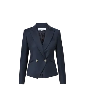 VERONICA BEARD CROPPED RICKIE DICKEY JACKET Hypoallergenic Lining