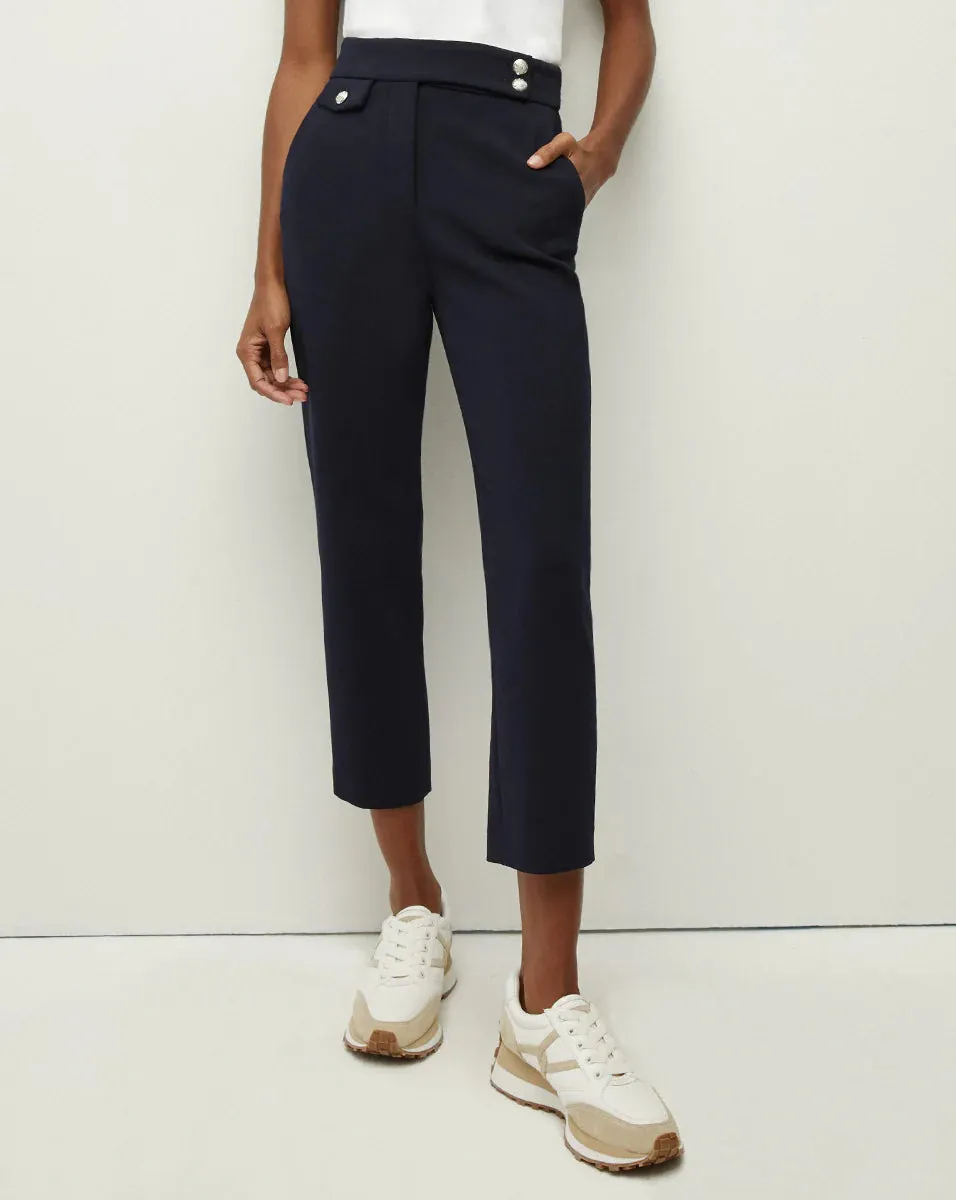 Linen blend VERONICA BEARD RENZO PANT