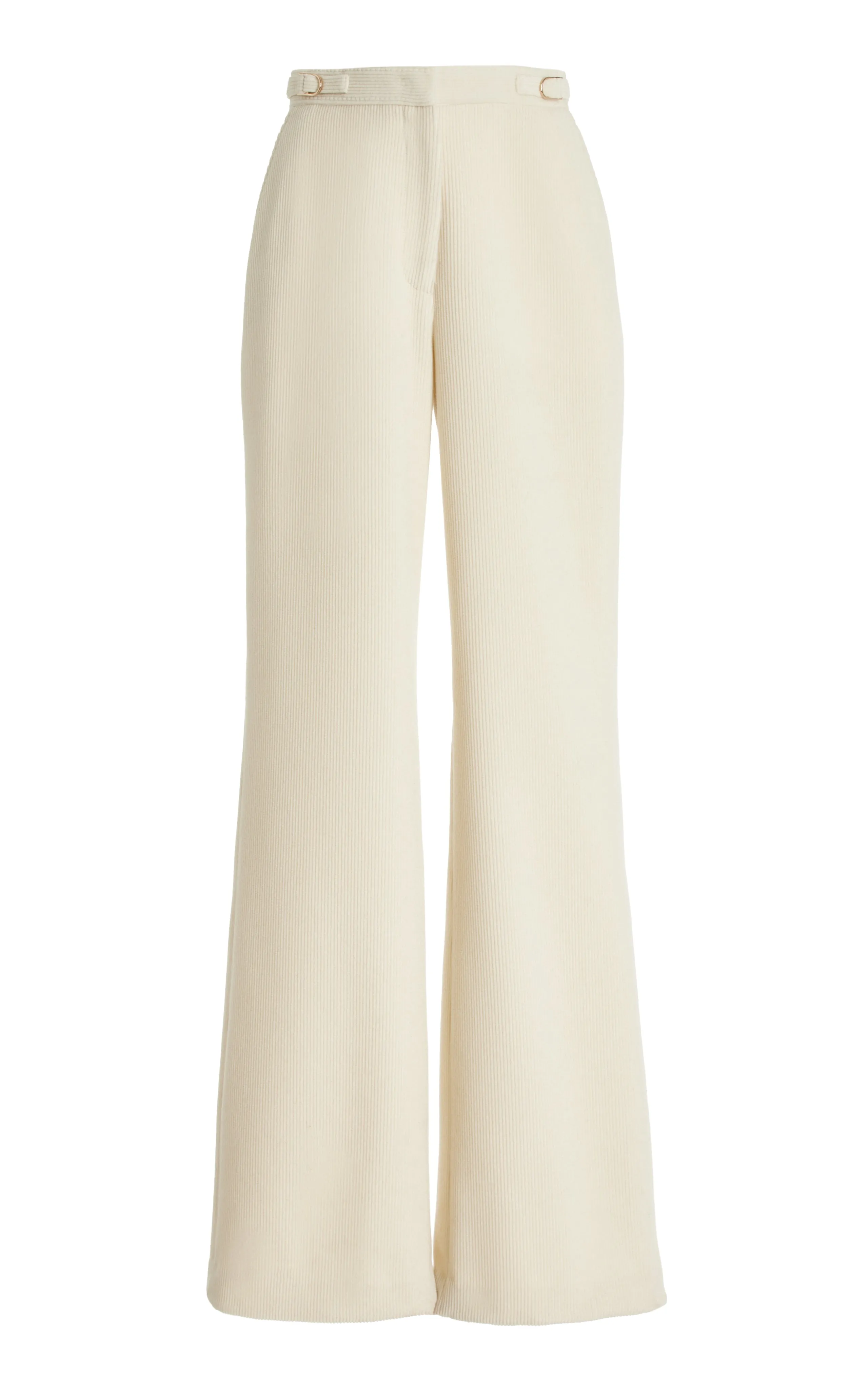 Ventilated Panels FrictionResistant Fabric Vesta Pant in Ivory Cashmere Corduroy