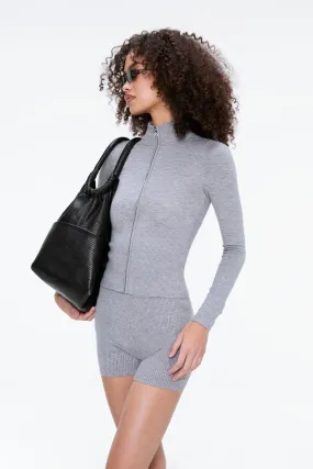 VLAD ZIP UP - MINK LowMaintenanceFabric AllDaySoftness