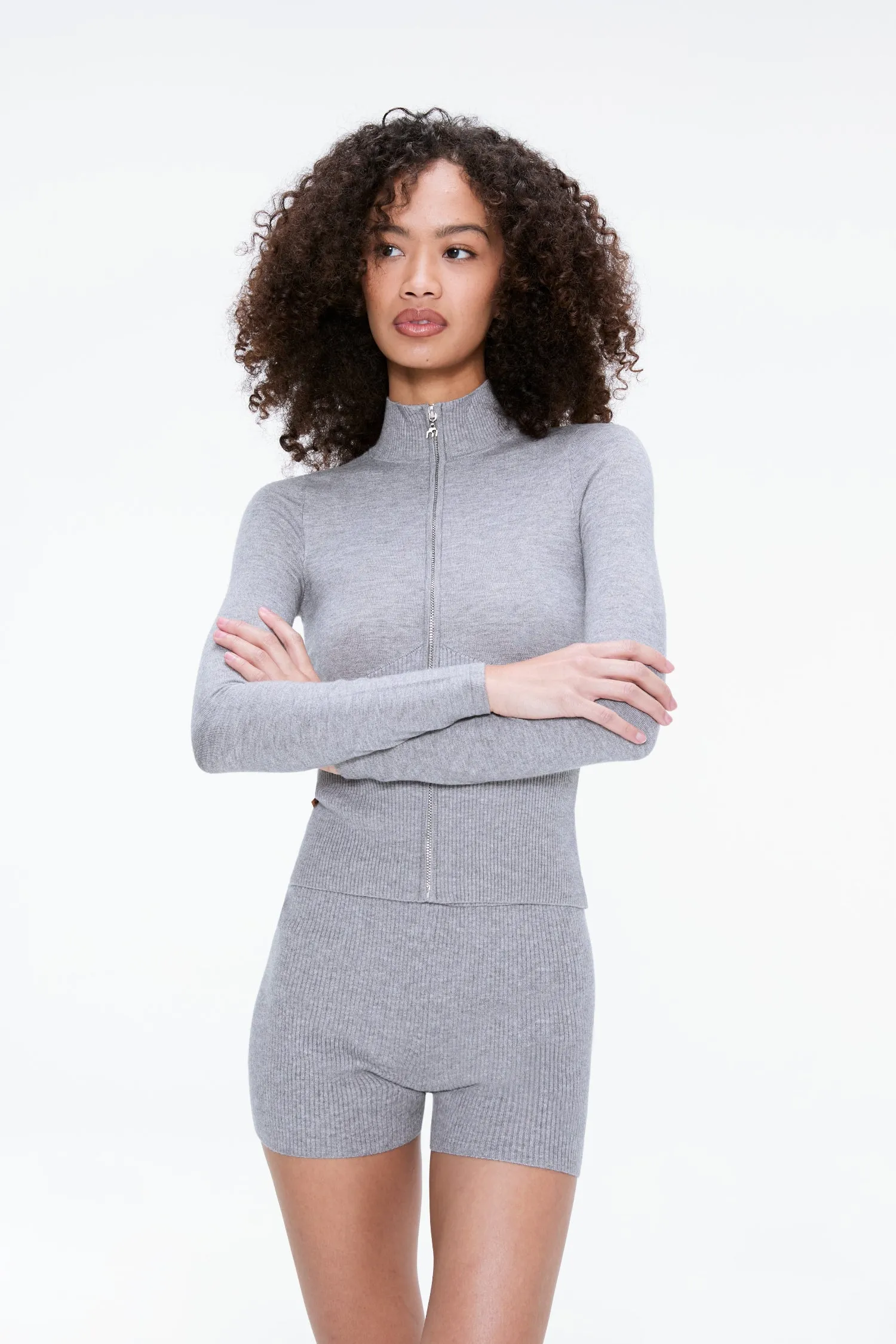 Roll Up Sleeve System FrictionResistant Fabric VLAD ZIP UP - MINK