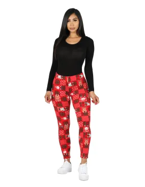 Jolly Super Soft Xmas Legging 2pc Set Soft Touch Material Quick Wash