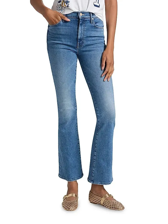 StretchComfort MOTHER DENIM HIGH WAISTED WEEKENDER SKIMP