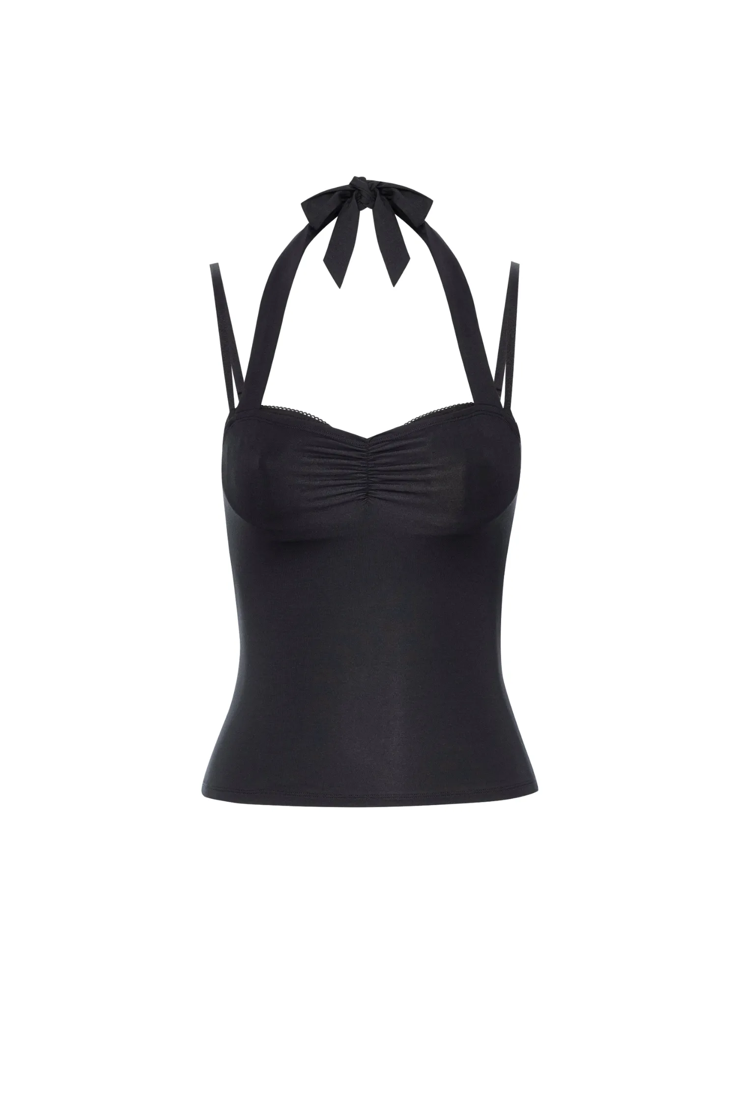 PILAR TOP - BLACK attractive charm