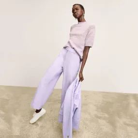 Summer Style Reinforced Hems Alexis Top - Knit Boucle :: Dusty Lavender