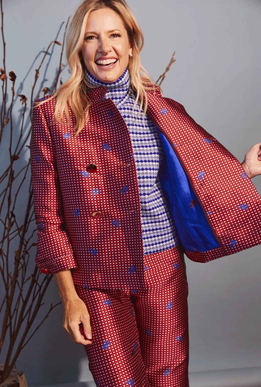Breathable Outer Shell Swell Jacket - Gingham et Rose
