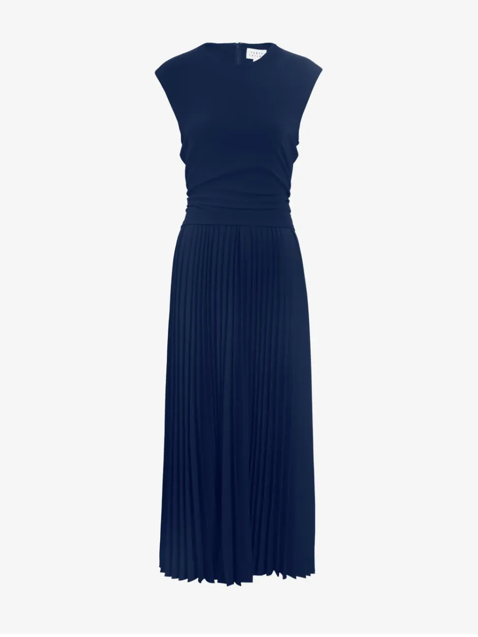 Resilient Fabric Blend Multi Panel Design TANYA TAYLOR CARLY DRESS