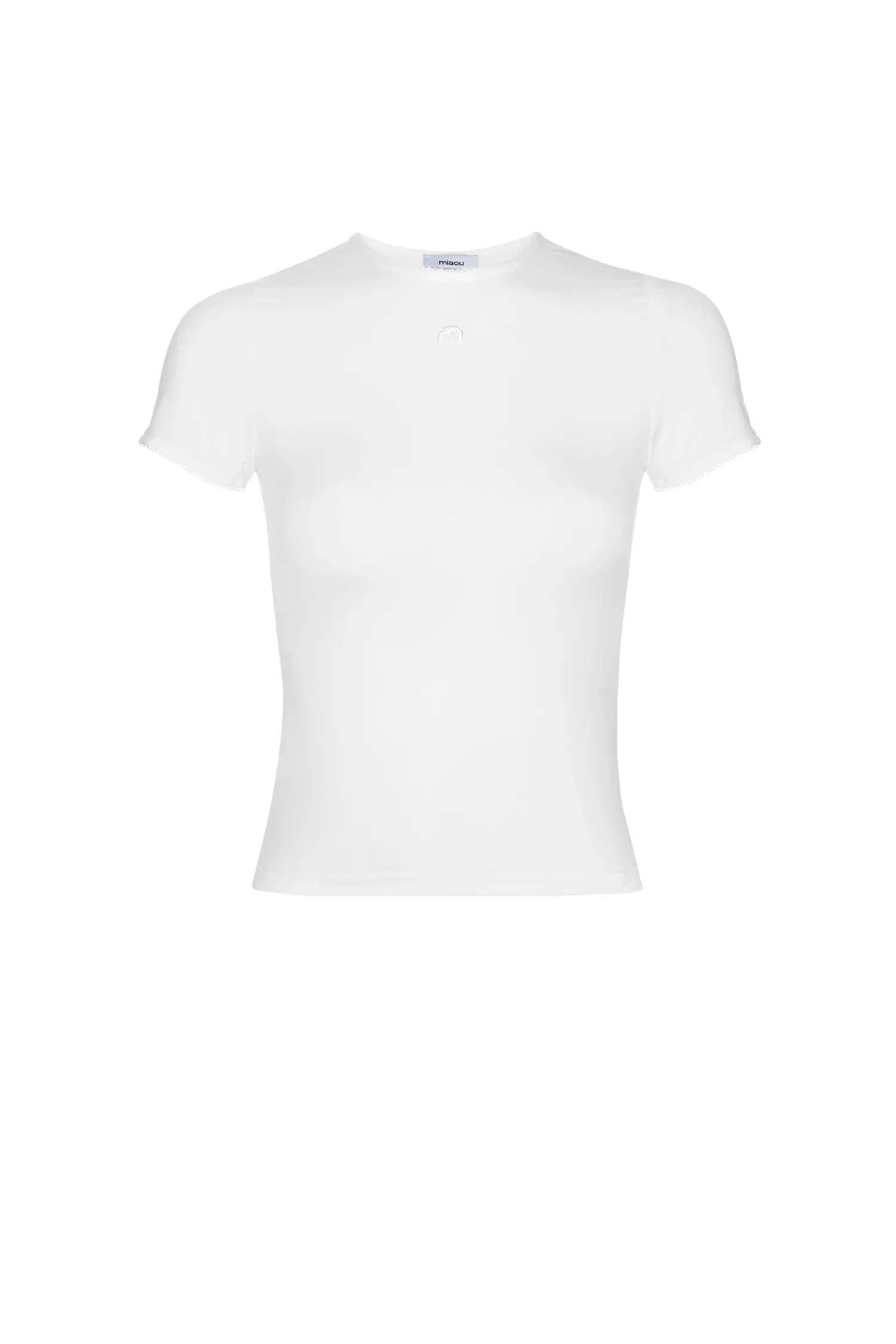 Buttery Soft Handfeel Easy to Wear MINI TEE - WHITE