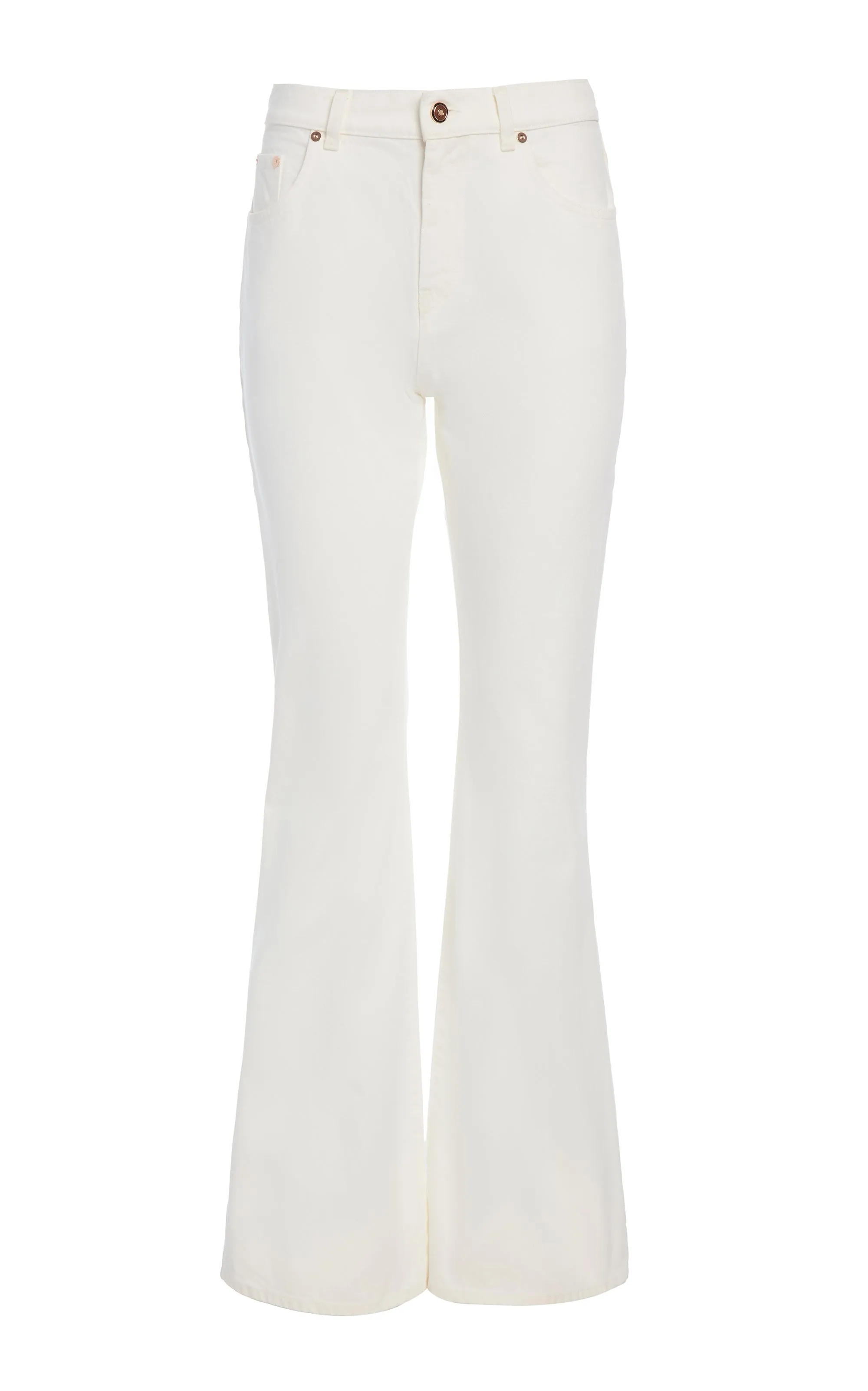 Willa Bootcut Jean in White Recycled Cotton Denim UltraSoft Blend