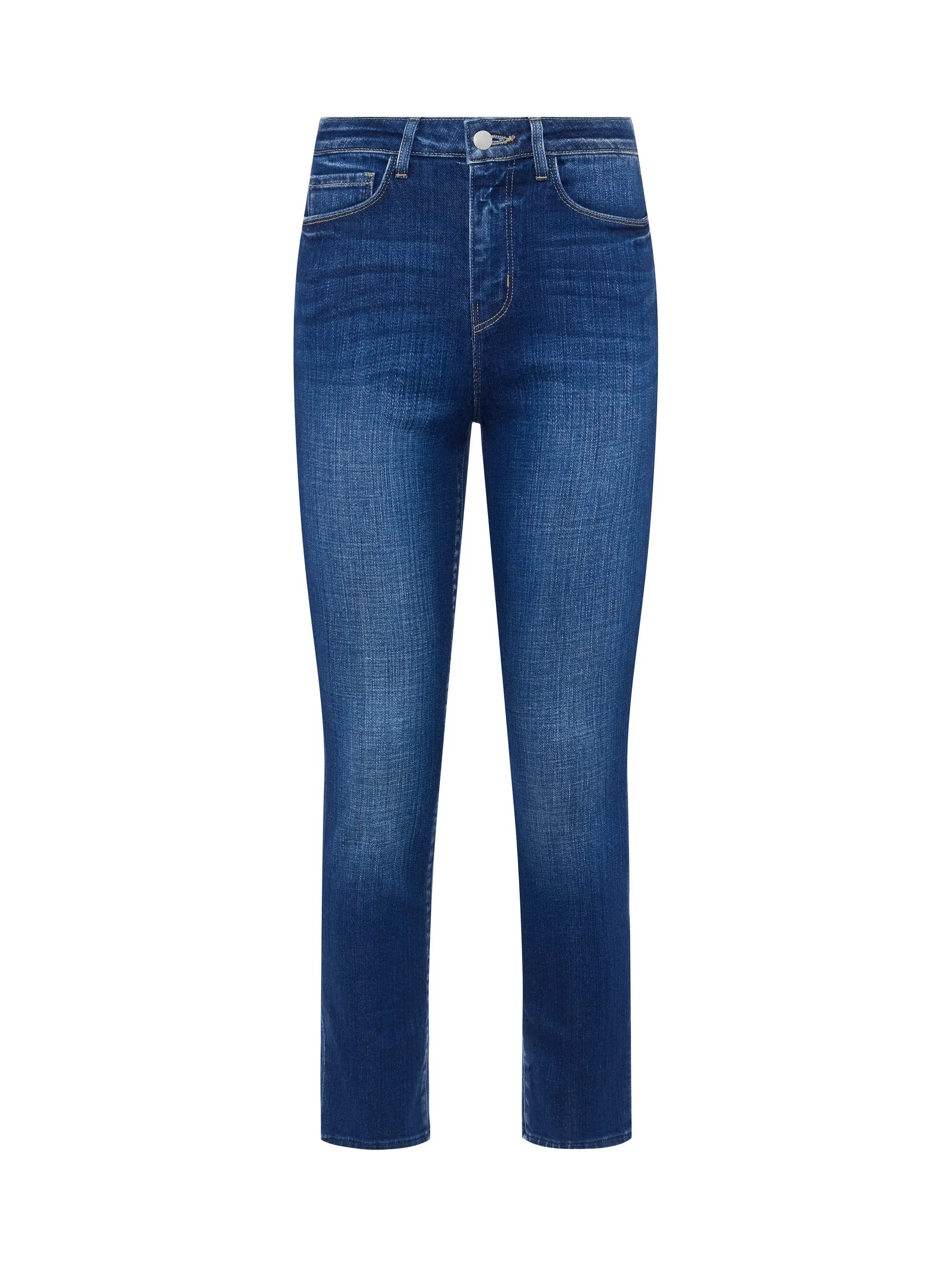 Polyester fabric Comfort Cushioning L'AGENCE CELESTIA ULTRA HIGH RISE SLIM JEAN