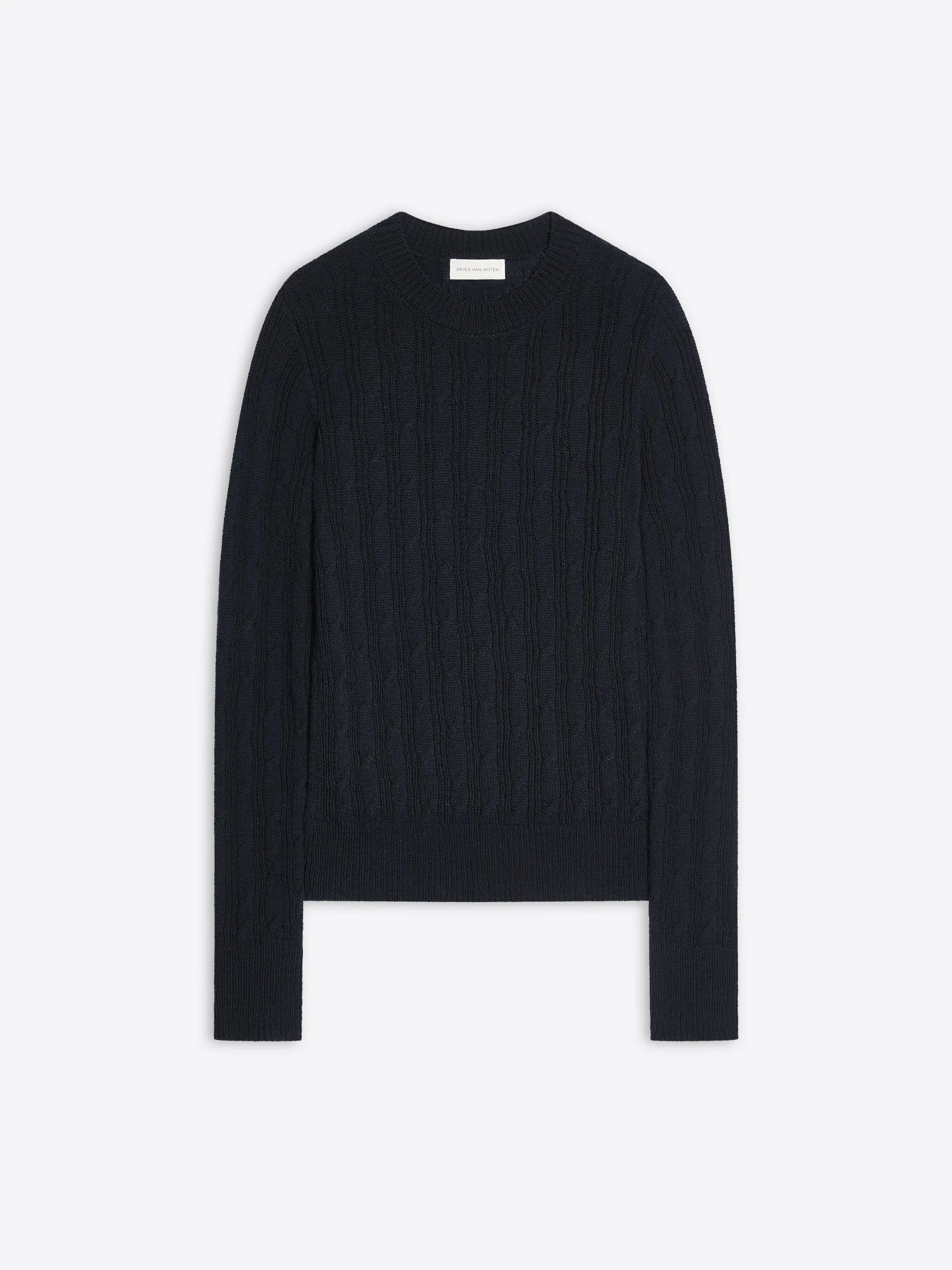 Comfortable fit blazer Executive style suit Wool intarsia sweater