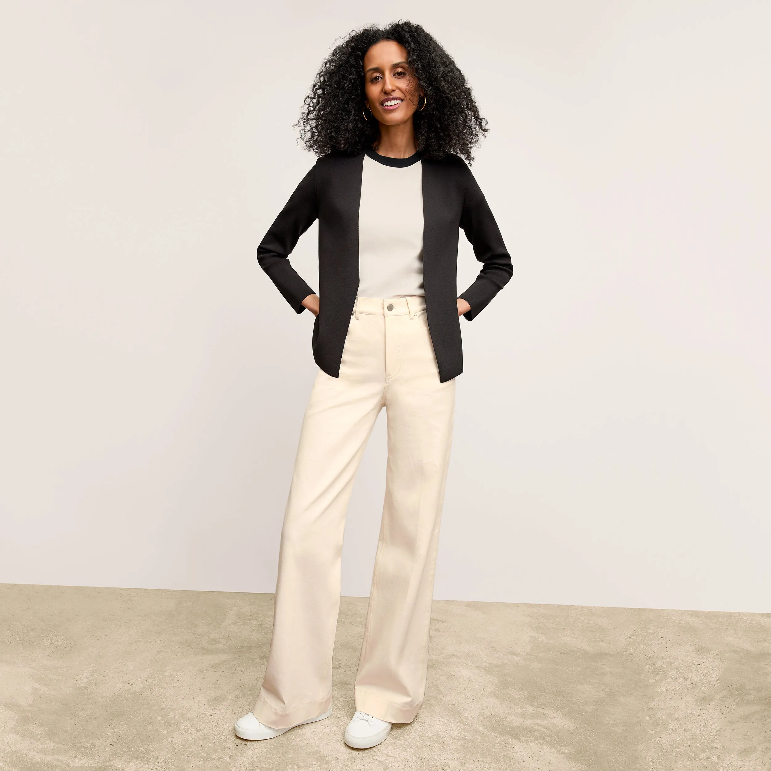 Flexible Layer Travel Essential Woolf Jardigan :: Black